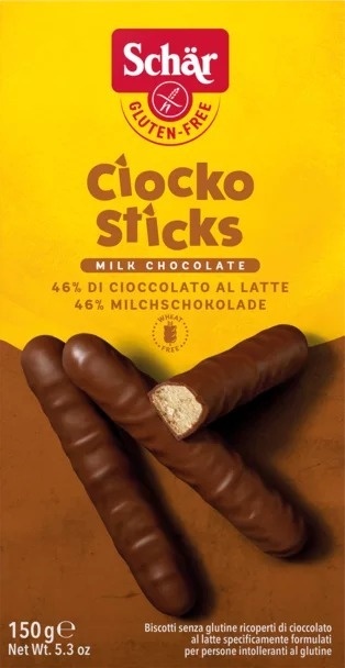 Schar Paluszki Ciocko Sticks w czekoladzie 150 g