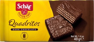 Schar Wafle czekoladowe Quadritos 2x20 g 40 g