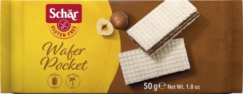 Schar Wafle orzechowe Wafer Pocket 50g Schar Wafle orzechowe Wafer Pocket 50g