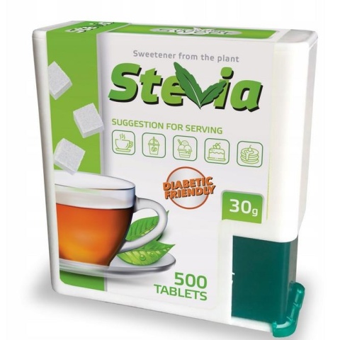 Sweetener Stevia w tabletkach 30g Sweetener Stevia w tabletkach 30g
