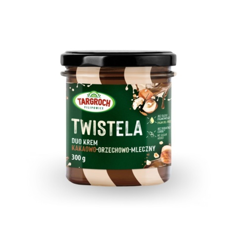 Targroch Krem TWISTELA kakowo-orzechowo-mleczny 300g Targroch Krem TWISTELA kakowo-orzechowo-mleczny 300g