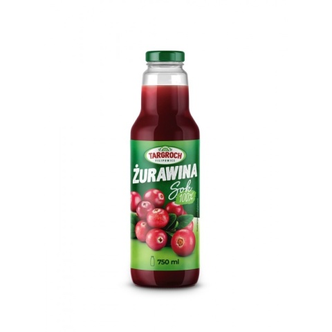 Targroch Sok żurawinowy 750 ml Targroch Sok żurawinowy 750 ml