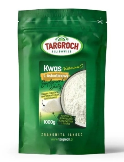 Targroch Witamina C (Kwas L-Askorbinowy) 1kg Targroch Witamina C (Kwas L-Askorbinowy) 1kg
