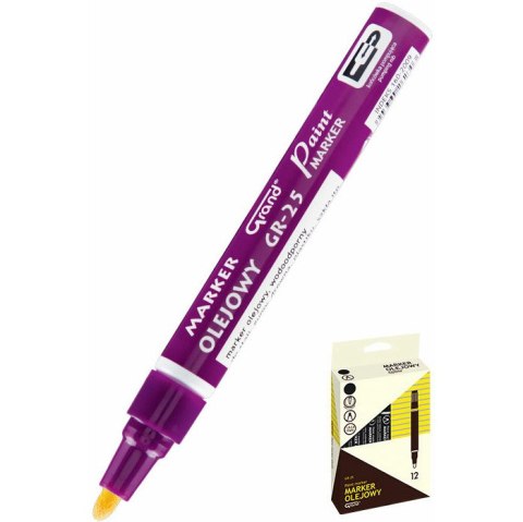 MARKER OLEJOWY GRAND FIOLETOWY Grand MARKER OLEJOWY GRAND FIOLETOWY Grand