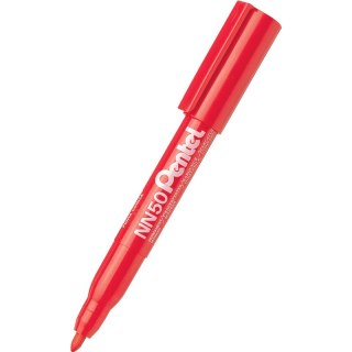 MARKER PERMANENTNY PENTEL NN50 CZERWONY Pentel