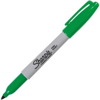 MARKER PERMANENTNY SHARPIE FINE ZIELONY SHARPIE
