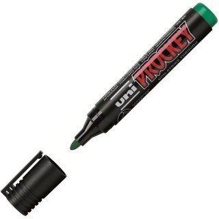 MARKER PERMANENTNY UNI PM-122 ZIELONY Uni
