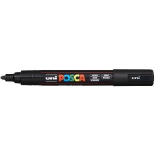 MARKER Z FARBĄ PLAKATOWĄ UNI PC-5M POSCA CZARNY Uni