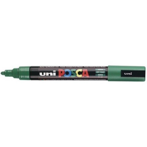 MARKER Z FARBĄ PLAKATOWĄ UNI PC-5M POSCA ZIELONY Uni MARKER Z FARBĄ PLAKATOWĄ UNI PC-5M POSCA ZIELONY Uni
