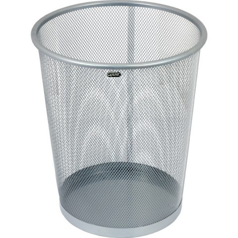METALOWY KOSZ NA ŚMIECI 12L SREBRNY Grand METALOWY KOSZ NA ŚMIECI 12L SREBRNY Grand