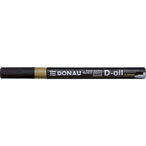 Marker olejowy Donau D-Oil 2.2mm złoty Donau Marker olejowy Donau D-Oil 2.2mm złoty Donau