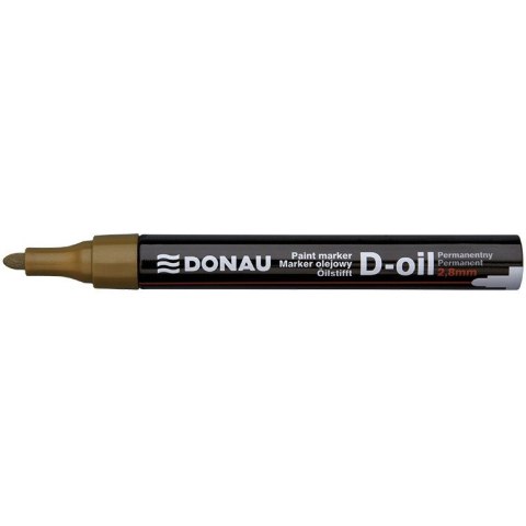 Marker olejowy Donau D-Oil 2.8mm złoty Donau Marker olejowy Donau D-Oil 2.8mm złoty Donau
