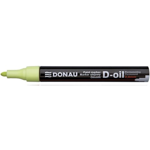 Marker olejowy Donau D-Oil 2.8mm żółty Donau Marker olejowy Donau D-Oil 2.8mm żółty Donau