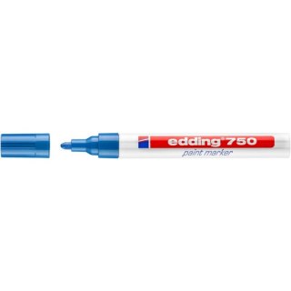 Marker olejowy Edding 750 niebieski Edding