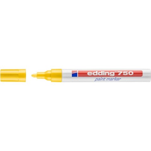 Marker olejowy Edding 750 żółty Edding Marker olejowy Edding 750 żółty Edding