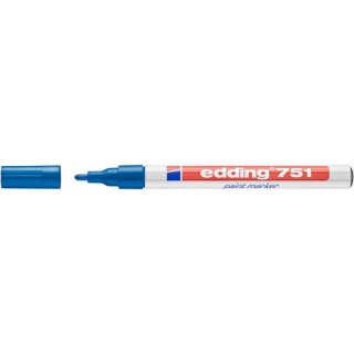 Marker olejowy Edding 751 niebieski Edding