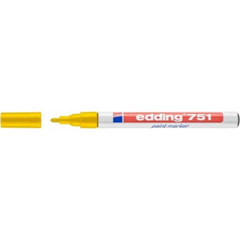Marker olejowy Edding 751 żółty Edding Marker olejowy Edding 751 żółty Edding