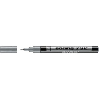 Marker olejowy Edding 792 srebrny Edding