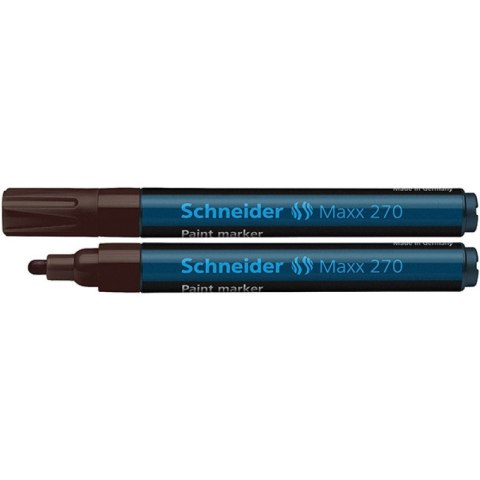 Marker olejowy Schneider Maxx 270 brązowy Schneider