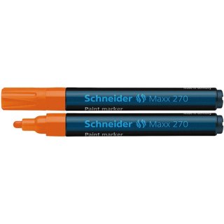 Marker olejowy Schneider Maxx 270 pomarańczowy Schneider