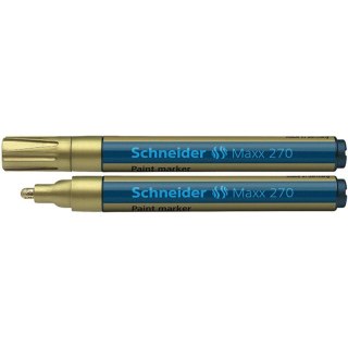Marker olejowy Schneider Maxx 270 złoty Schneider