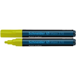 Marker olejowy Schneider Maxx 270 żółty Schneider