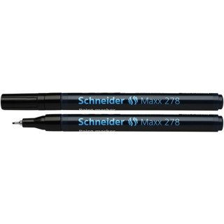 Marker olejowy Schneider Maxx 278 czarny Schneider
