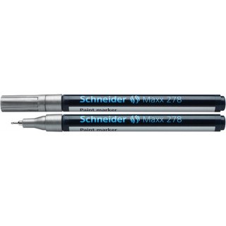 Marker olejowy Schneider Maxx 278 srebrny Schneider