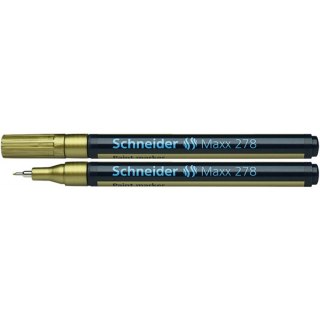 Marker olejowy Schneider Maxx 278 złoty Schneider