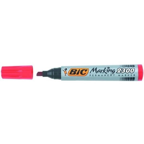 Marker permanentny BiC Marking 2300 czerwony Bic Marker permanentny BiC Marking 2300 czerwony Bic
