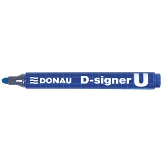 Marker permanentny Donau D-Singer U niebieski Donau