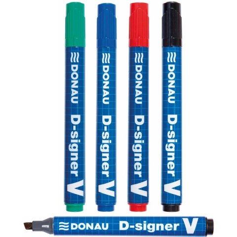 Marker permanentny Donau D-Singer V zielony Donau