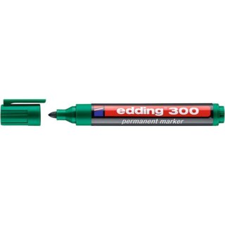 Marker permanentny Edding 300 zielony Edding