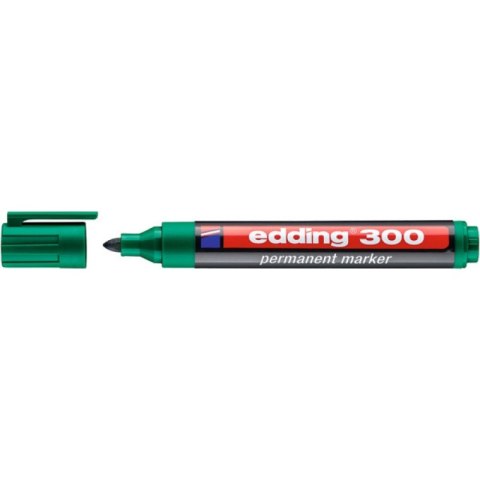 Marker permanentny Edding 300 zielony Edding Marker permanentny Edding 300 zielony Edding