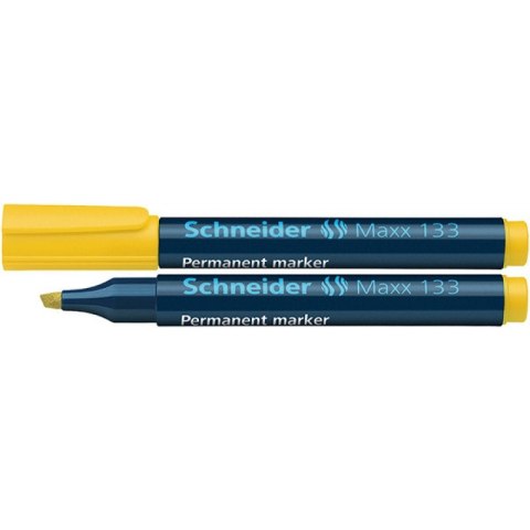 Marker permanentny Schneider Maxx 133 żółty Schneider Marker permanentny Schneider Maxx 133 żółty Schneider