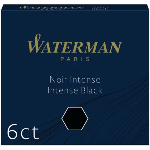 NABOJE ATRAMENTOWE WATERMAN INTERNATIONAL CZARNE (6) Waterman NABOJE ATRAMENTOWE WATERMAN INTERNATIONAL CZARNE (6) Waterman
