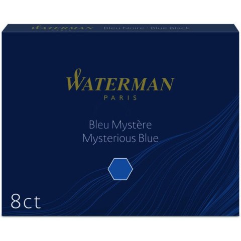 NABOJE ATRAMENTOWE WATERMAN STANDARD NIEBIESKO-CZARNE (8) Waterman NABOJE ATRAMENTOWE WATERMAN STANDARD NIEBIESKO-CZARNE (8) Waterman