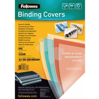 OKŁADKI DO BINDOWNICY A3/200µm TRANSPARENTNE (100) Fellowes
