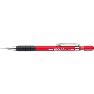 OŁÓWEK AUTOMATYCZNY PENTEL A313 0,3mm CZERWONY Pentel
