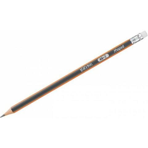 OŁÓWEK DREWNIANY MAPED BLACK'PEPS HB Z GUMKĄ Maped OŁÓWEK DREWNIANY MAPED BLACK'PEPS HB Z GUMKĄ Maped