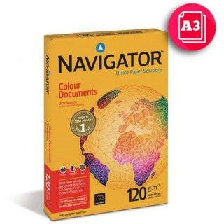 PAPIER NAVIGATOR COLOUR DOCUMENTS A3/120g (500) NAVIGATOR