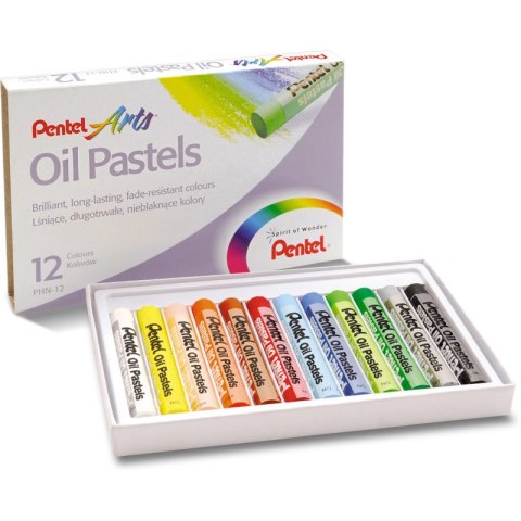 PASTELE OLEJNE PENTEL 12 KOLORÓW Pentel PASTELE OLEJNE PENTEL 12 KOLORÓW Pentel