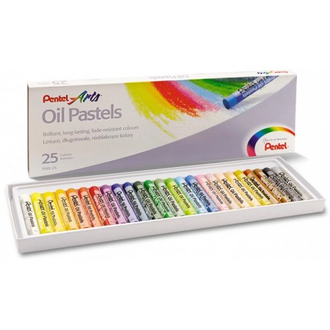 PASTELE OLEJNE PENTEL 25 KOLORÓW Pentel PASTELE OLEJNE PENTEL 25 KOLORÓW Pentel