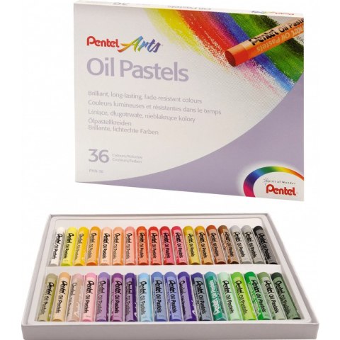 PASTELE OLEJNE PENTEL 36 KOLORÓW Pentel