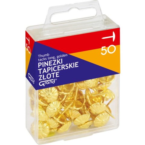 PINEZKI TAPICERSKIE ZŁOTE (50) Grand PINEZKI TAPICERSKIE ZŁOTE (50) Grand