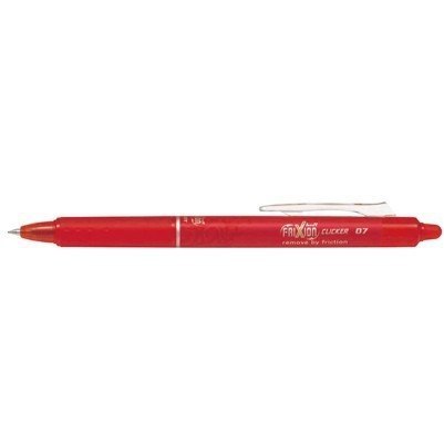 PIÓRO WYMAZYWALNE PILOT FRIXION CLICKER CZERWONE Pilot PIÓRO WYMAZYWALNE PILOT FRIXION CLICKER CZERWONE Pilot