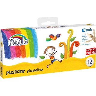 PLASTELINA FIORELLO 16g x12 KOLORÓW FIORELLO