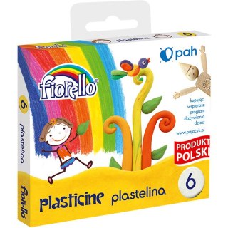PLASTELINA FIORELLO 16g x6 KOLORÓW FIORELLO