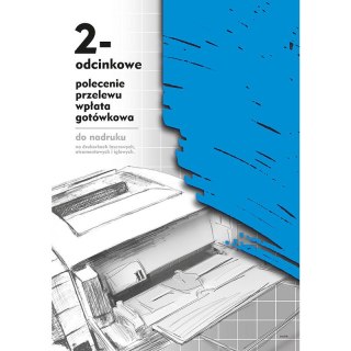 POLECENIE PRZELEWU/WPŁATA GOTÓWKOWA A4 2-ODCINKI (OFFSET) Michalczyk i Prokop