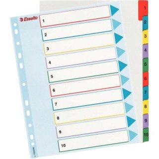 PRZEKŁADKI MYLAR ESSELTE A4 1-10 Esselte